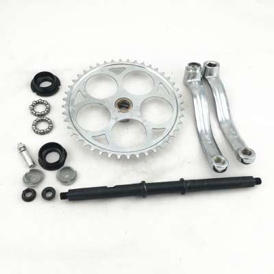 wide pedal bicycle crankset for motorized bike engine 4 stroke