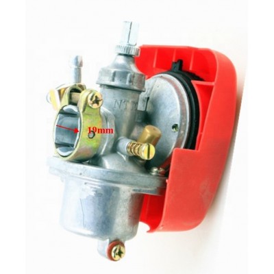 High speed red 19mm bike carburetor price for 80cc motorized  bicycle engine kit 49cc 66cc