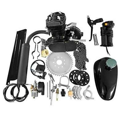 black 2 stroke 50cc bicycle engine kit 49cc 43cc 80cc