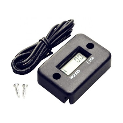 waterproof Digital hour meter for Pocket Bike mini quad 49cc 47cc Generator Boat Marine Jet Ski